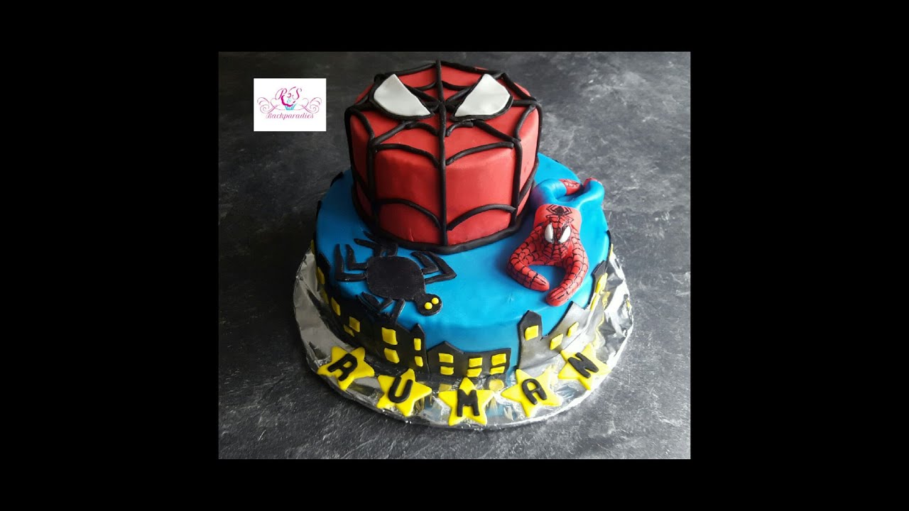 Spiderman Torte / Örümcek Adam Pastasi YouTube