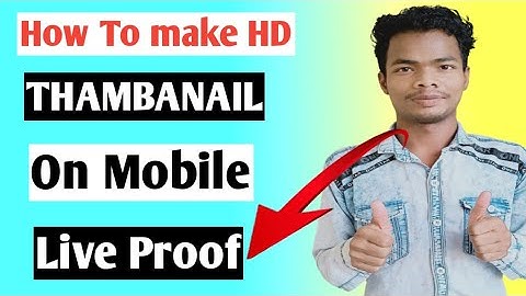 How To Make Thumbnails For YouTube Videos On android 🔥 | YouTube Thumbnail kaise banaye