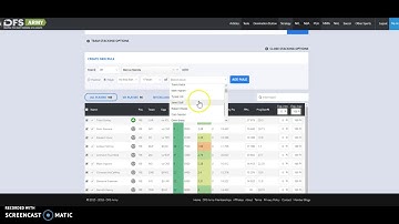 DFS Army Domination Station Optimizer Tutorial for NFL