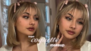 ‎‧COQUETTE makeup tutorial {para principiantes}