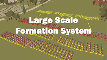 Large Scale Formation System Unity3d