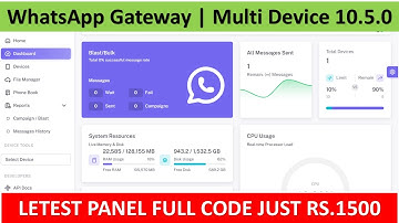 WhatsApp Admin Gateway Features 2025 | Multi-Device, AI, API, QR Connect & More! 🚀   11.5.0