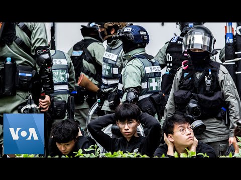 hong-kong-riot-police-detain-protesters-at-protest-against-chinese-traders