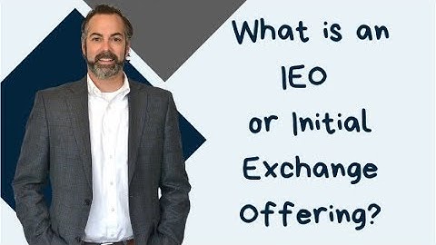 What is an IEO or Initial Exchange Offering in startup fundraising?