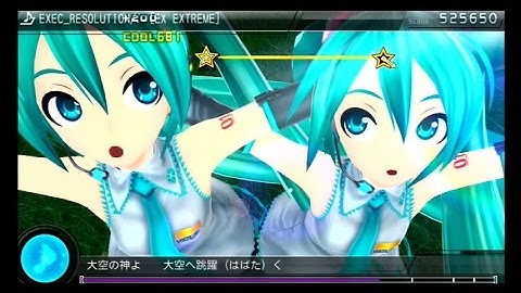 [JP] EXEC_RESOLUTION/. (8.5☆) [PERFECT] Project DIVA F 2nd