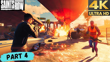 SAINTS ROW Walkthrough Gameplay Part 4 - LOS PANTEROS (FULL GAME) 4k60fps