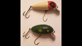 Unboxing a Pair of Unknown 1940s-50s River Runt Lures I Won Off eBay