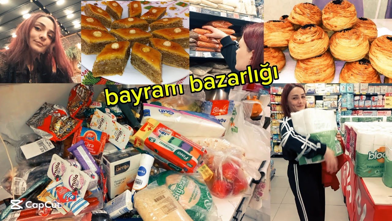 250 Manatlıq BAYRAM BAZARLIĞI   Hədiyyəm #vloq#bloq#keşvet#bazar#motivasiya