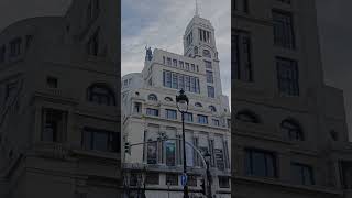 "Gran Vía Madrid" #travel #madrid #youtubeshorts #españa #trip