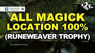 Final Fantasy XII The Zodiac Age - All Magick Location Guide (Runeweaver Trophy)