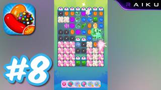 Candy Crush Saga - Playthrough Gameplay Part 8 (Android, iOS) screenshot 1