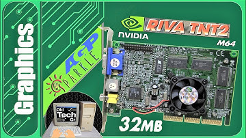SPARKLE NVIDIA RIVA TNT2 M64 32MB SDR AGP GPU