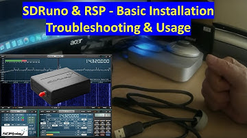 SDRuno and RSP - Basic installation, troubleshooting and usage (5 years old)