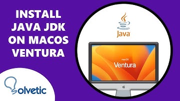 Install JAVA JDK on macOS Ventura ✔️