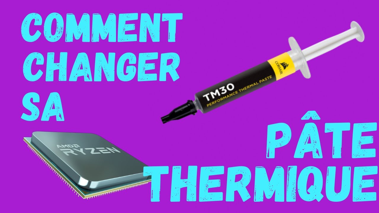 Changer la pâte thermique de son CPU - Lecoindunet