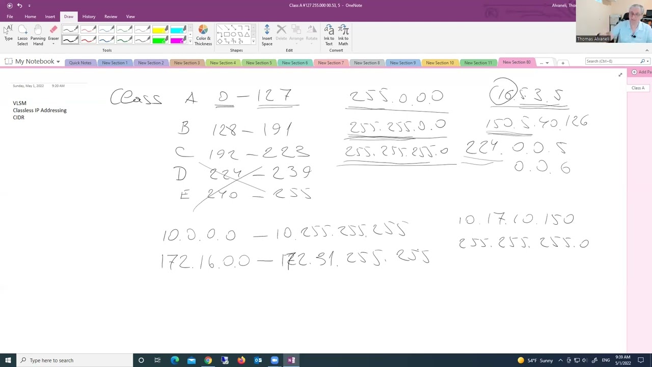 Part 2 - IP subnet masks; Private and public IPv4 addresses; Classless IP addressing