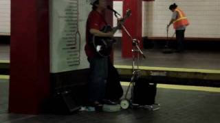 Japanese Singer At Park Station, Boston Machusetts