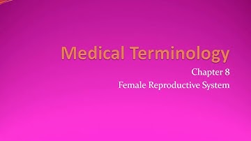 Medical Terminology 8 ppt Video