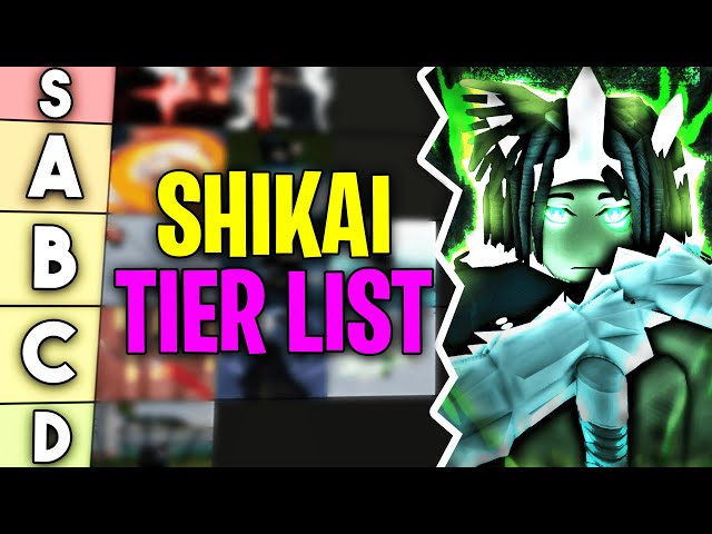 Best Shikai in Type Soul - Tier List