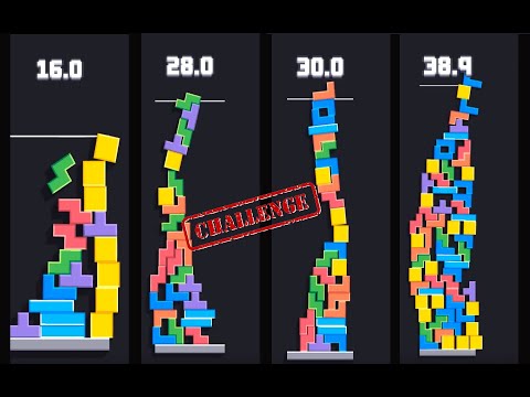 Video: Tetris Gegen Einen Wolkenkratzer Wird Einen Neuen Weltrekord Aufstellen