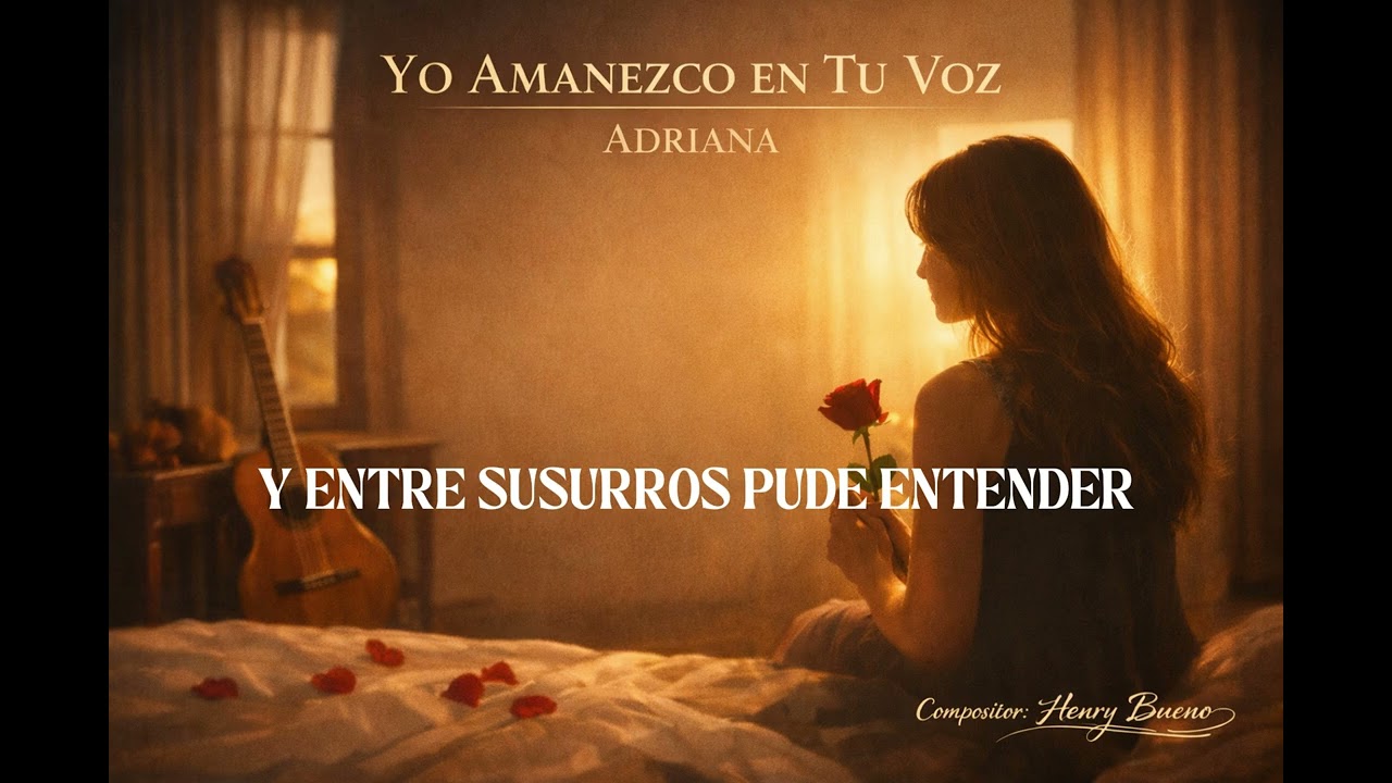 YO AMANEZCO EN TU VOZ / Bolero Respuesta