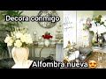 Limpieza y decoración de mi cocina y comedor/alfombra nueva