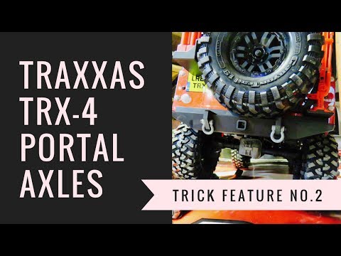 Traxxas TRX-4 Portal Axles - Trick Feature No.2