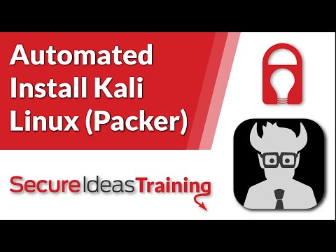Automated Install Kali Linux (Packer)
