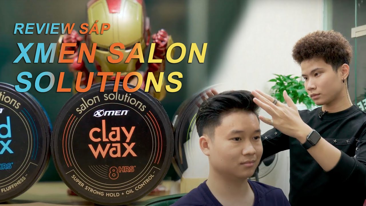 Review: X-Men - Clay Wax || Sáp vuốt tóc nam giá rẻ tốt nhất phân khúc? -  YouTube