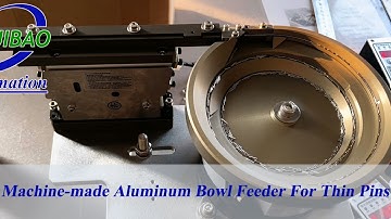 Huibao Automation-Vibratory Bowl Feeder Machine Parts Feeder for Thin Steel Pins