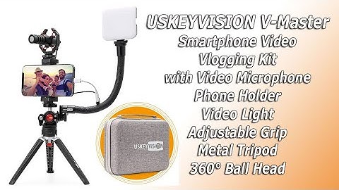Smartphone Video Vlogging Kit USKEYVISION V-Master Review
