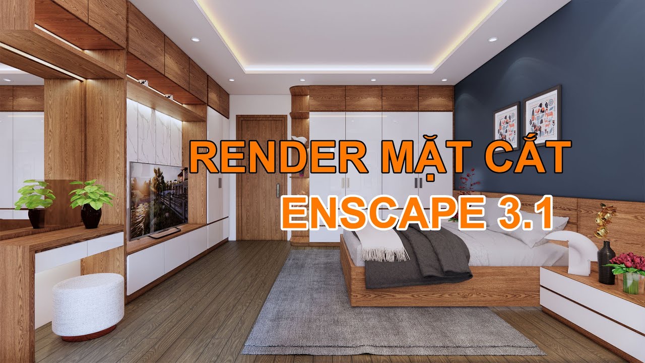 Enscape Cat 💥 RENDER MẶT CẮT ENSCAPE 3.1💥 - YouTube