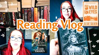 Reading Vlog: Elsie Silvers new book, a 6 star Romantasy, and a Highlander romance