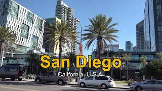 San Diego, California, U.S.A. driving tour 4K