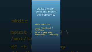 loop mounts (happy Linux commands)