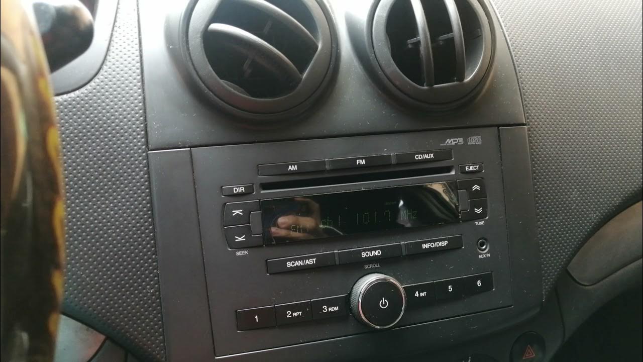 Desbloquear radio de Aveo Emotion 🚗 YouTube