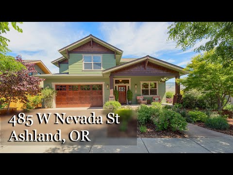 485 W Nevada St, Ashland, OR home video tour