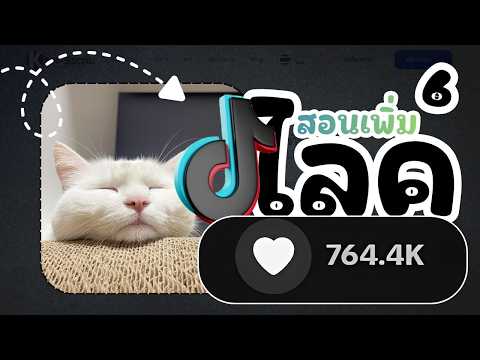 สอนเพิ่มยอดไลค์ TikTok ให้ไว ติดกระแส และเติบโตเร็ว