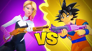 PRIME vs LEVER in Fortnite! (Best Shotgun)