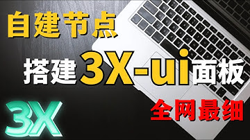 【3X-UI面板使用教程】为什么翻墙老手都用3X-ui面板搭建节点？无需代码，三分钟带您学会使用最新版3X-ui面板搭建节点丨自建节点教程丨v2rayN使用教程丨节点搭建丨保姆式教程