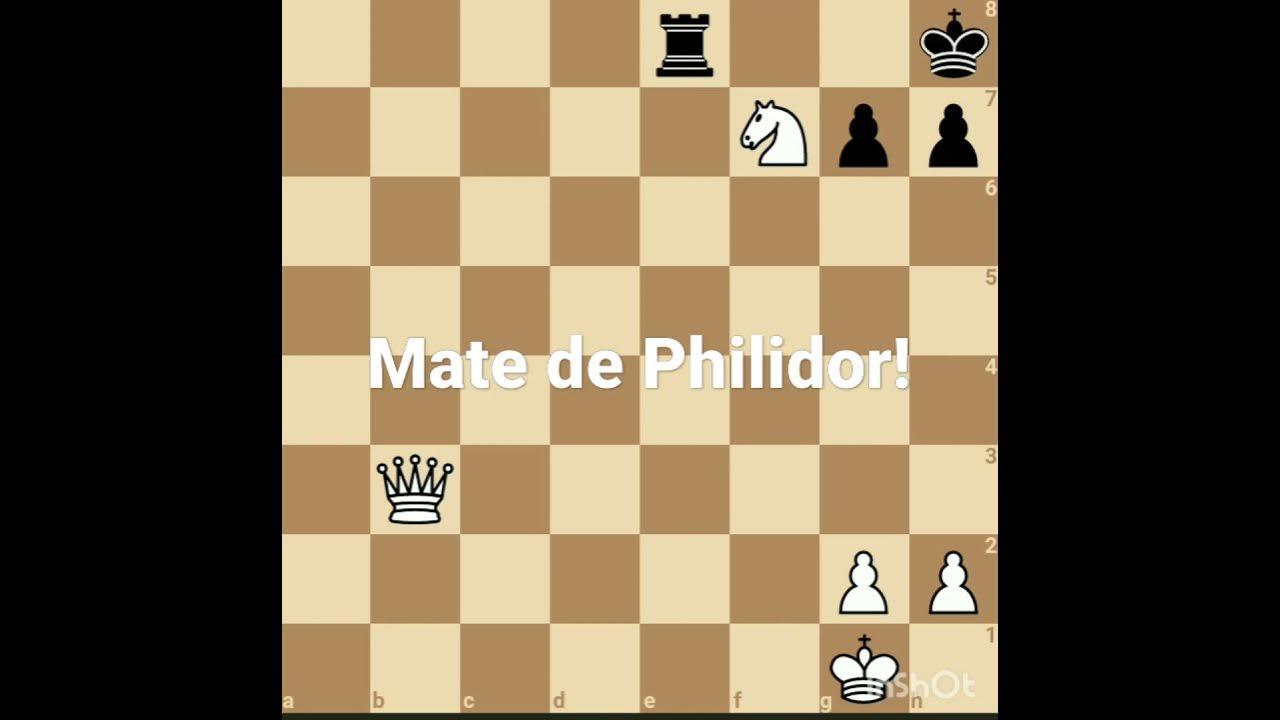 Aprenda o mate de Philidor ! #shorts 