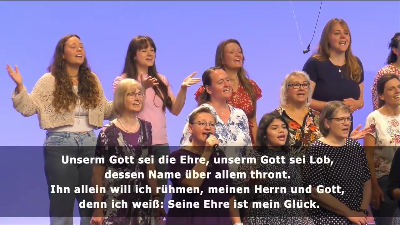 Unserm Gott sei die Ehre