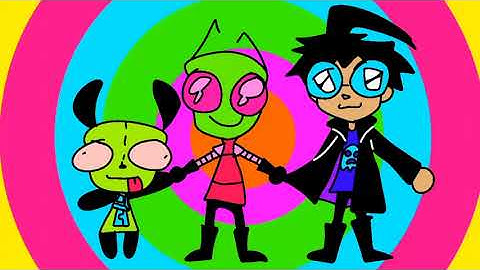 ⚠️EYESTRAIN BRIGHT COLORS WARNING⚠️// YABABAINA // ORIGINAL ANIMATION MEME invader ZiM)