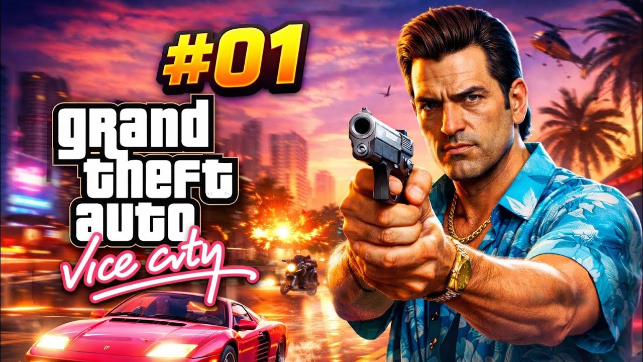 GTA Vice City #01 | Starting From Zero
