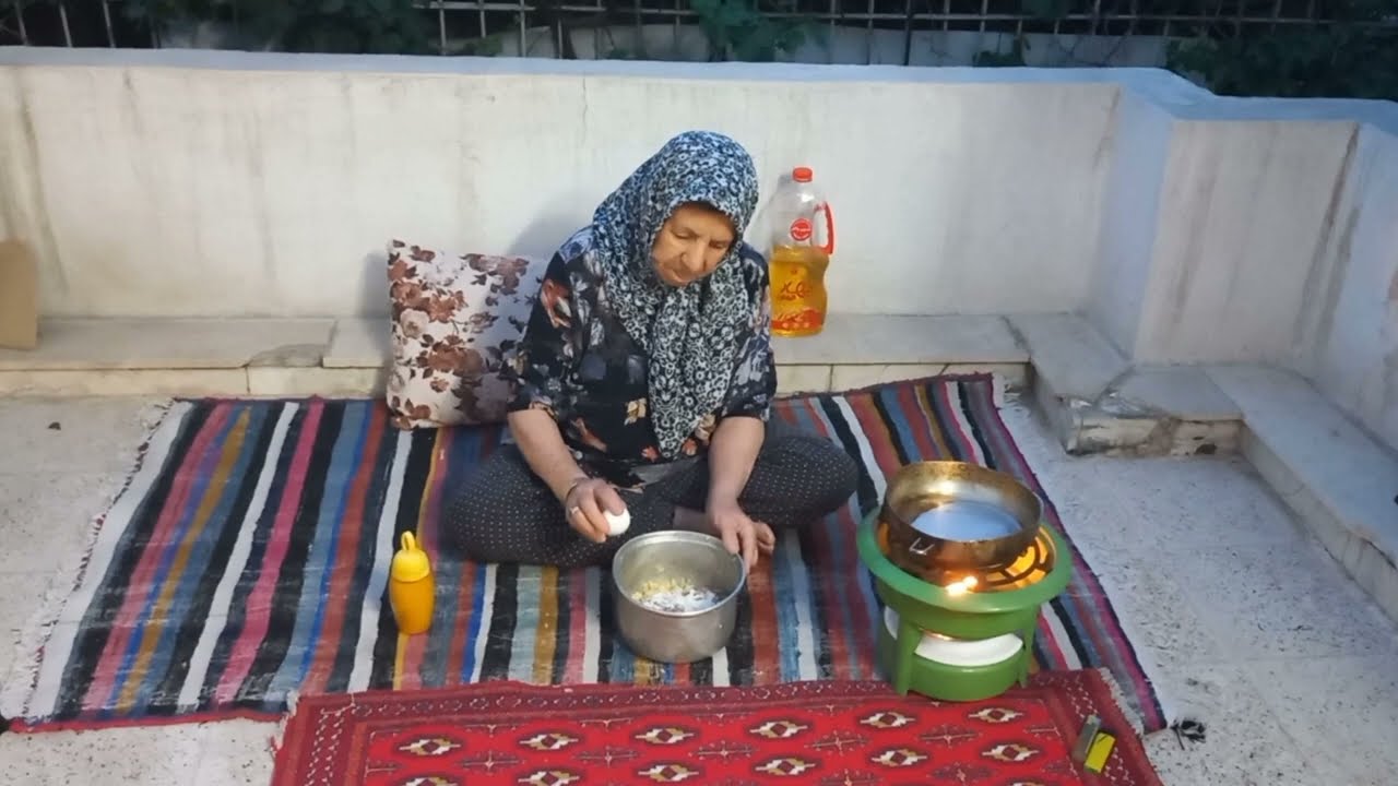 Morning routine of Iranian Muslims - The lifestyle of rural women in Iran