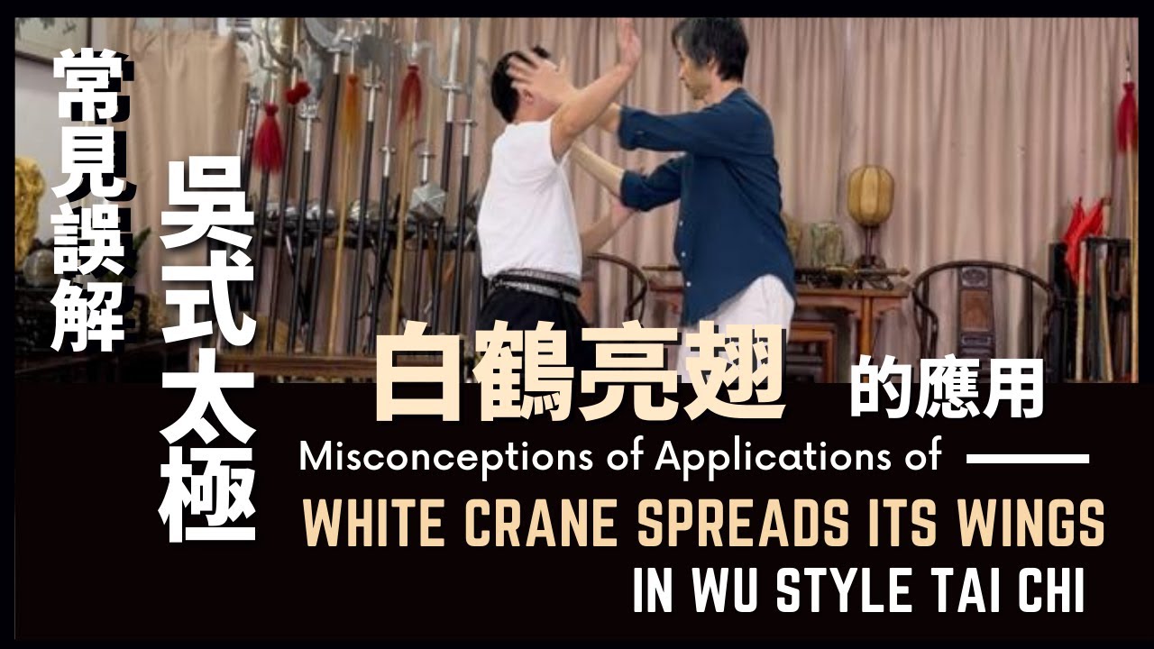 常見誤解 吳式太極-白鶴亮翅應用 Misconceptions of Applications of White Crane Spreads Its Wings in Wu Style Tai Chi