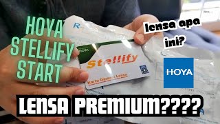 Unboxing dan review lensa kacamata Hoya Stellify Start!