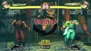 SSF4 AE: Kiryu Tsukimiya(Guy) vs Tama 221(Guy) - HD 720p