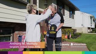 2020 Veterans Day Ceremony:  Anthony M Mottolo Medal Ceremony