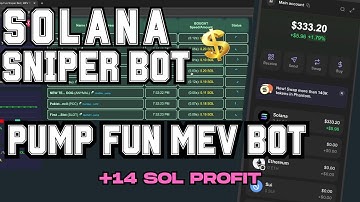 Solana Sniper Bot Launch Scanner | Pump Fun Real-Time Signal Flow 2025